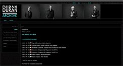 Desktop Screenshot of duranduranarchive.com